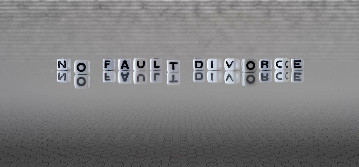 no-fault divorce graphic